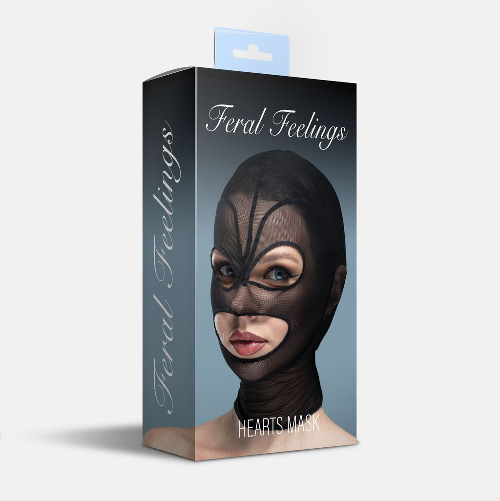 Маска Feral Feelings Hearts Mask