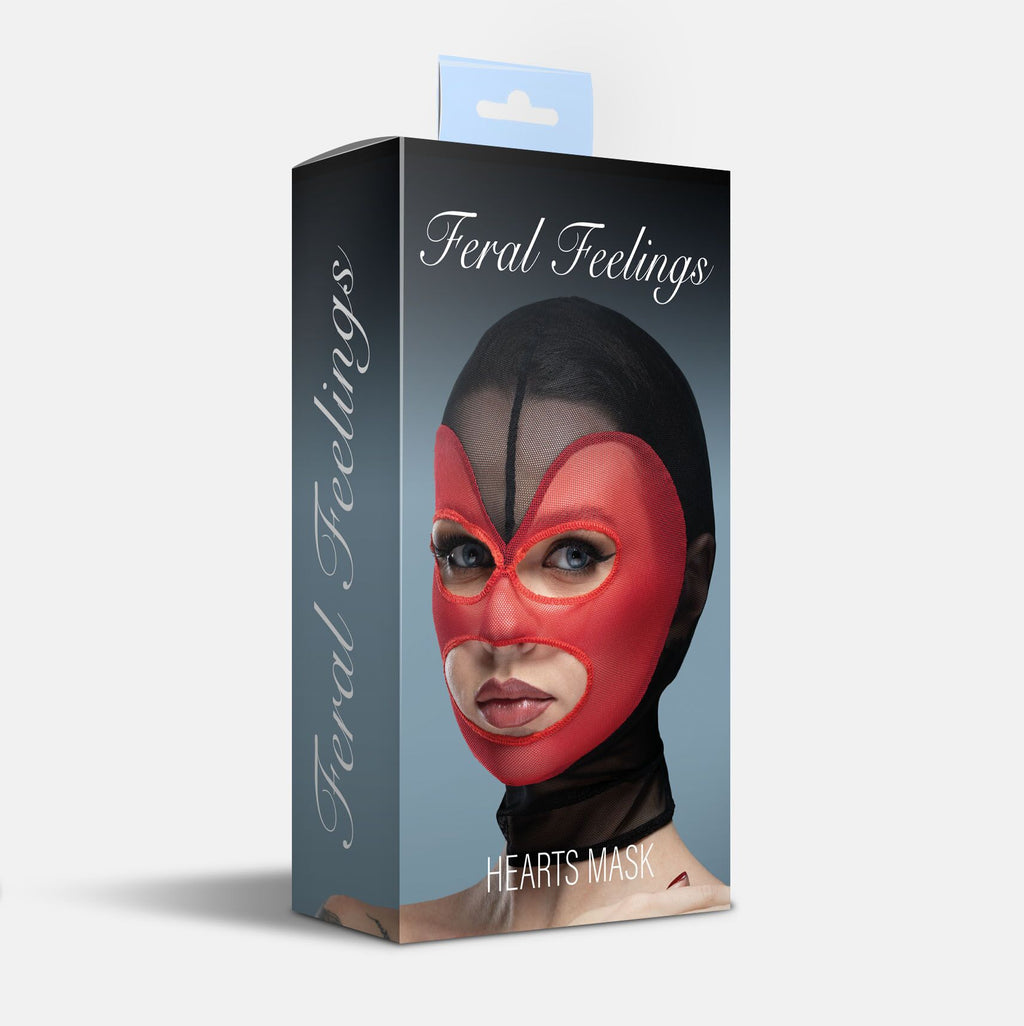 Маска Feral Feelings Hearts Mask
