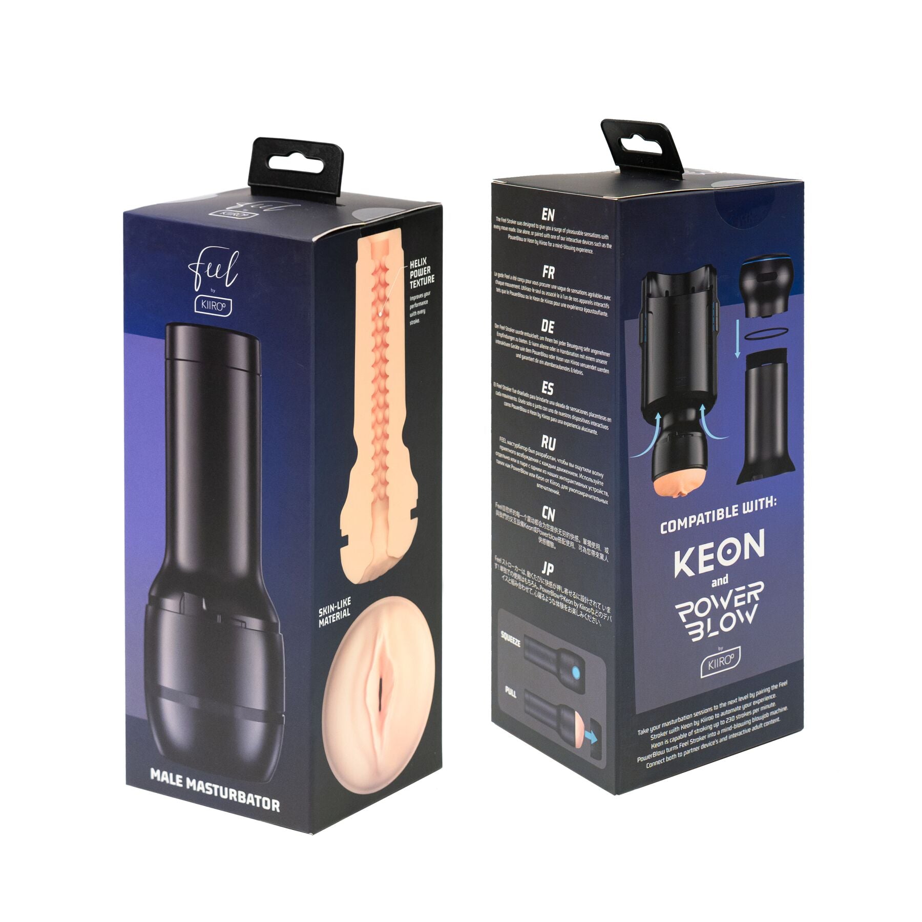 Мастурбатор-вагіна Kiiroo Feel Stroker для Kiiroo Keon