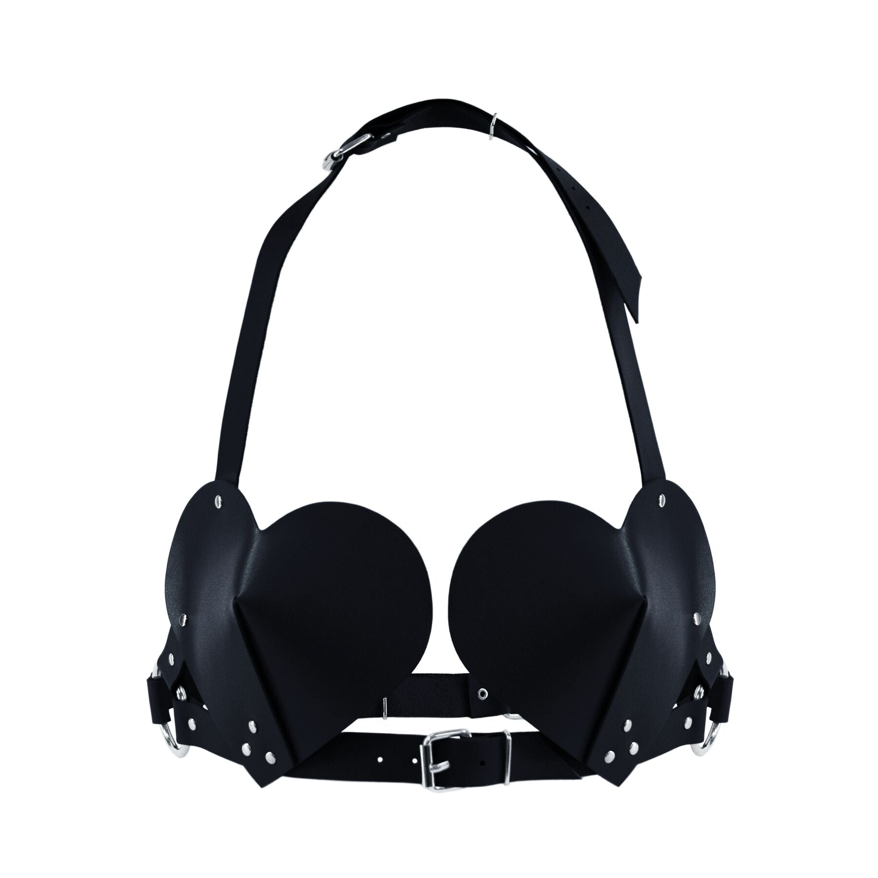 Ліф Серце з натуральної шкіри Feral Feelings Hearts Bra