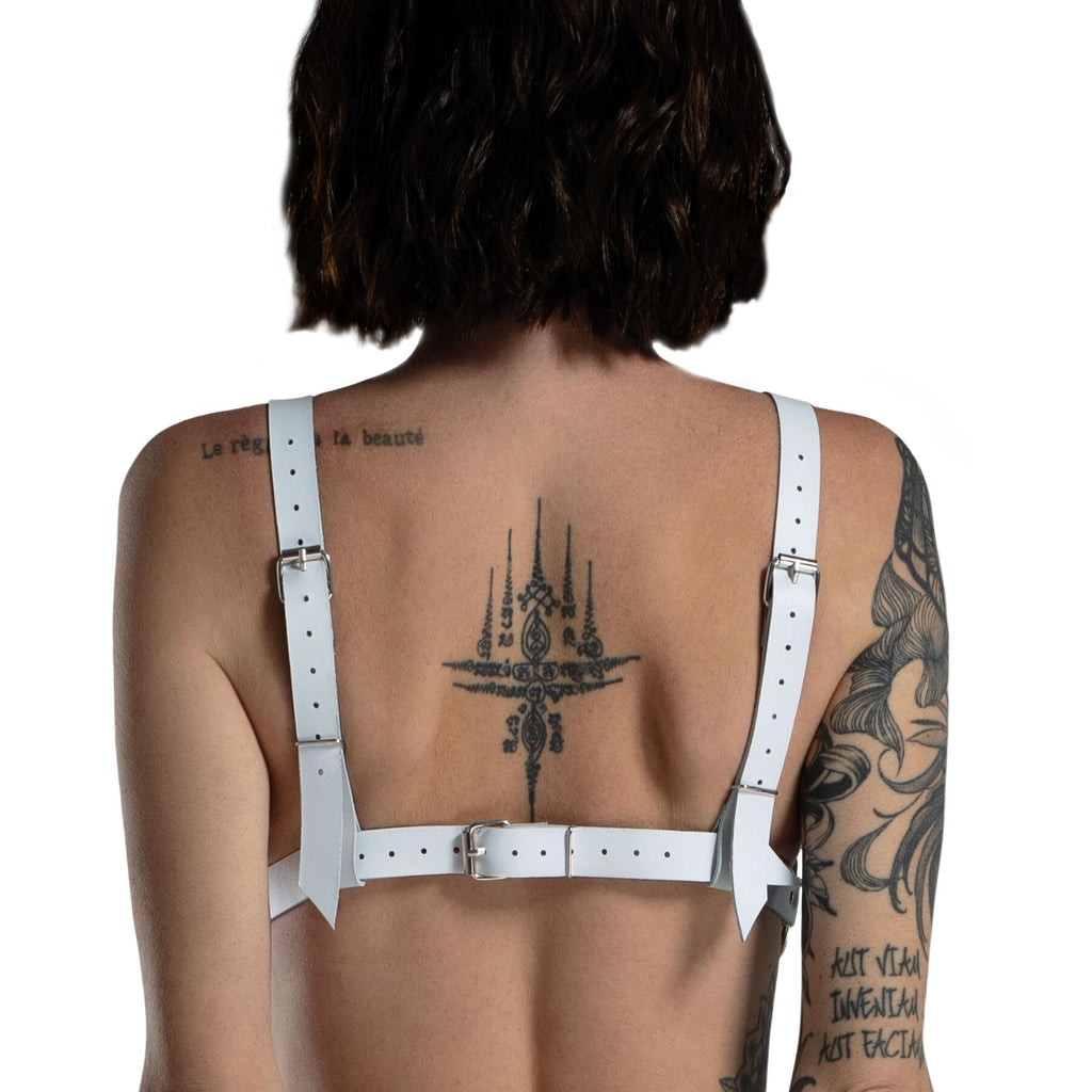 Ліф з натуральної шкіри Feral Feelings Bikini Top