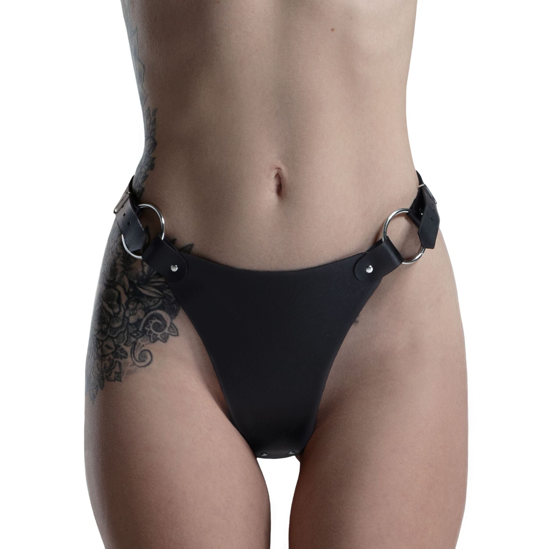 Трусики з натуральної шкіри Feral Feelings String Bikini