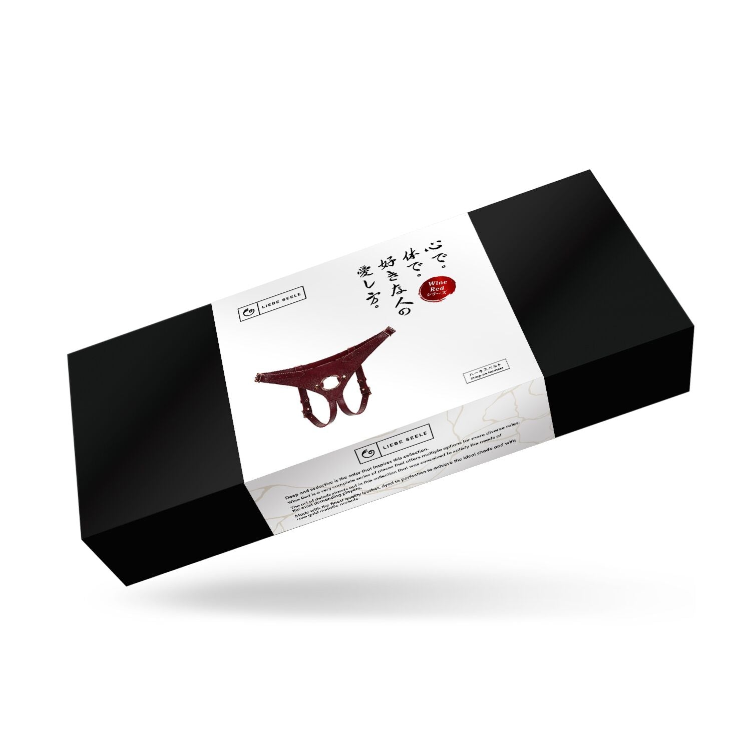 Трусики для страпона Liebe Seele Wine Red