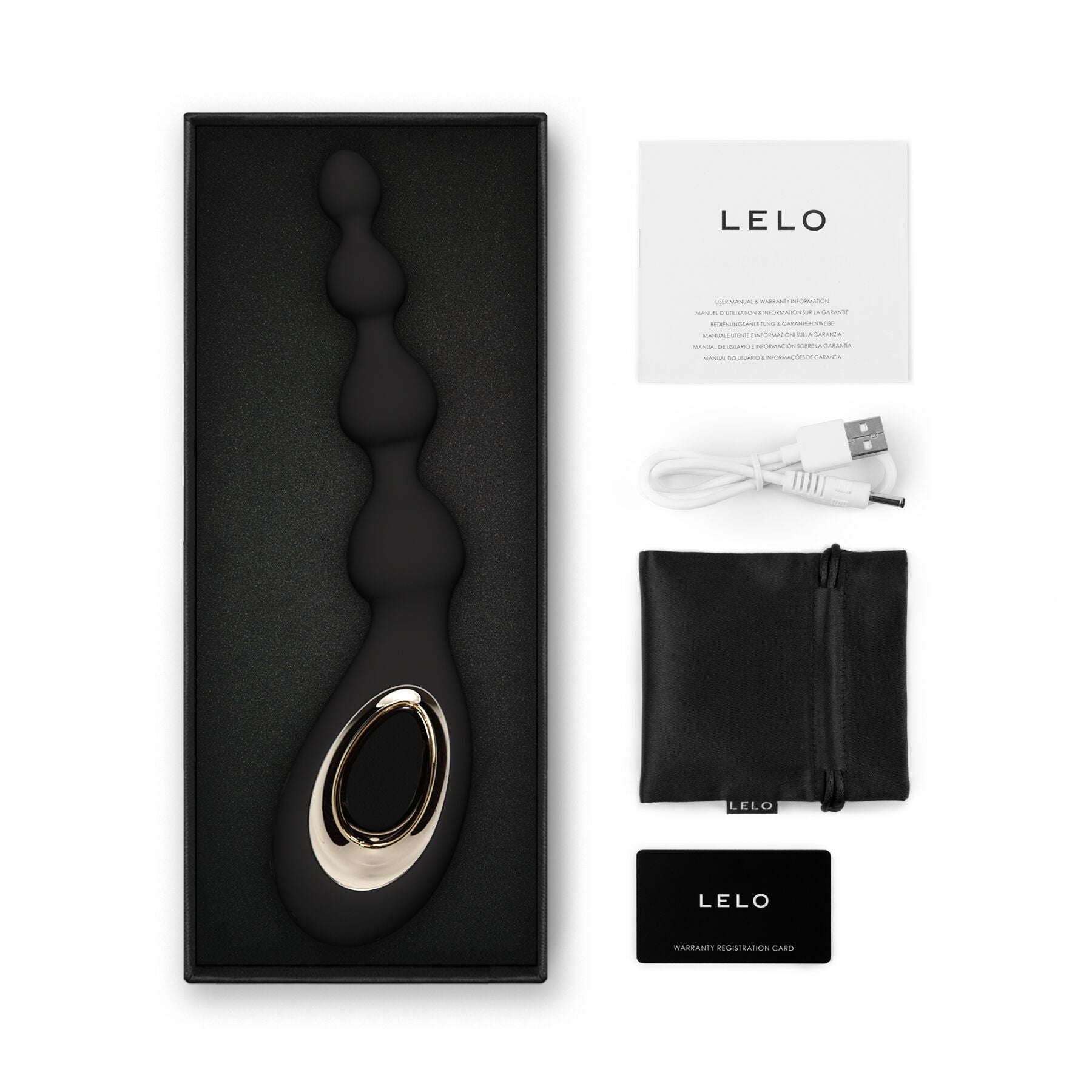Анальне намисто з вібрацією Lelo Soraya Beads