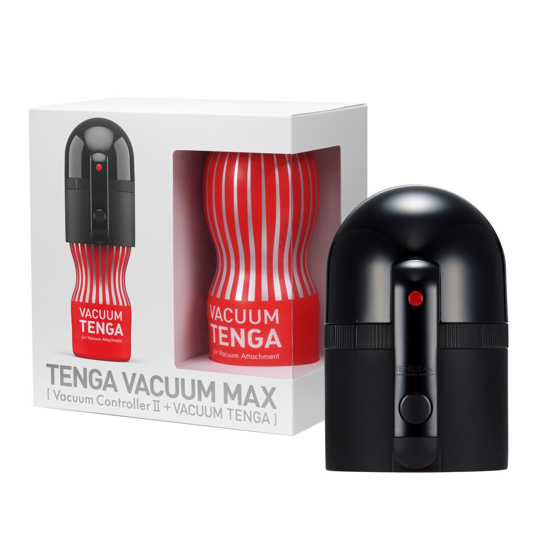 Вакуумна насадка Tenga VACUUM MAX + мастурбатор Tenga Vacuum Cup