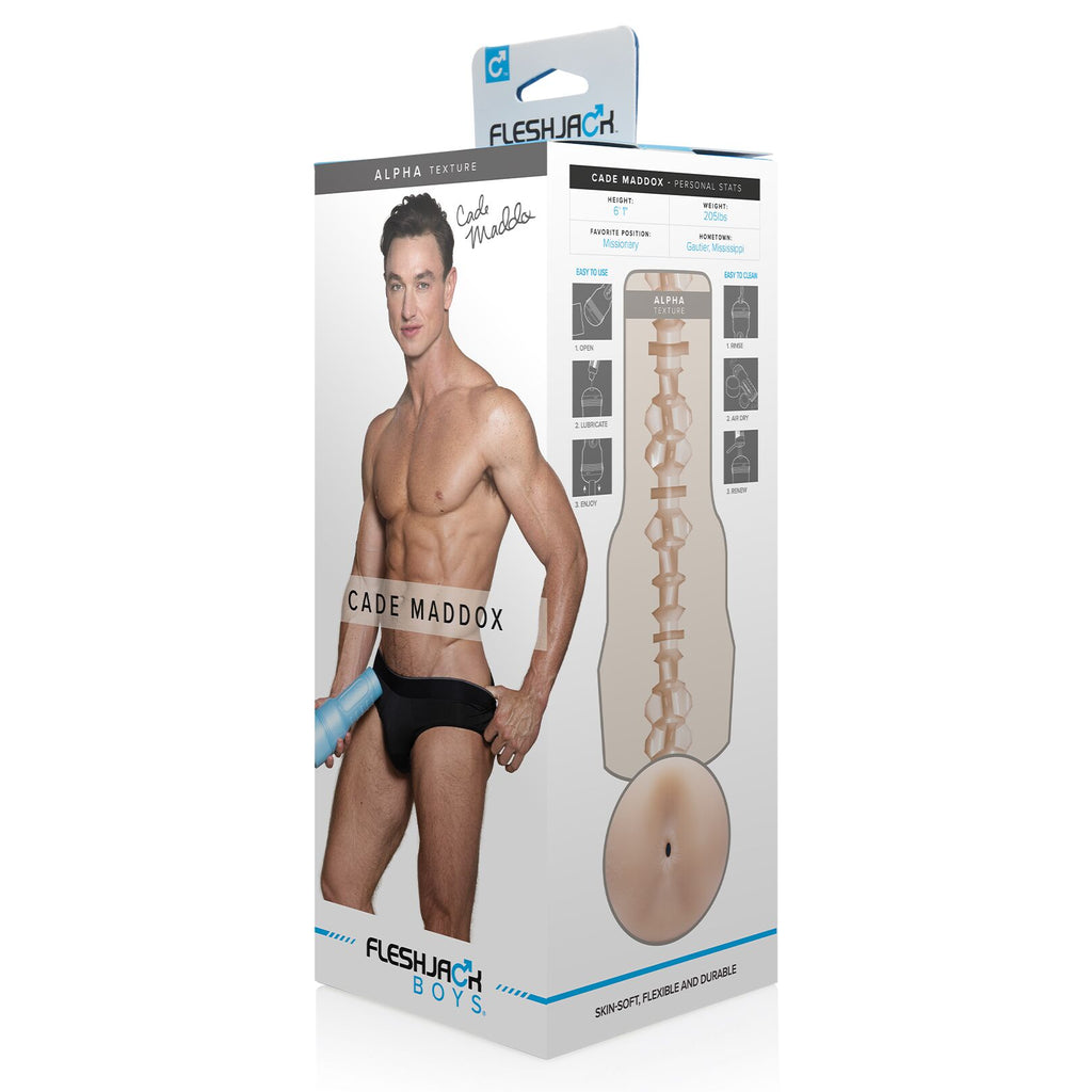 Fleshlight Мастурбатор-попка Fleshjack Boys Cade Maddox Alpha