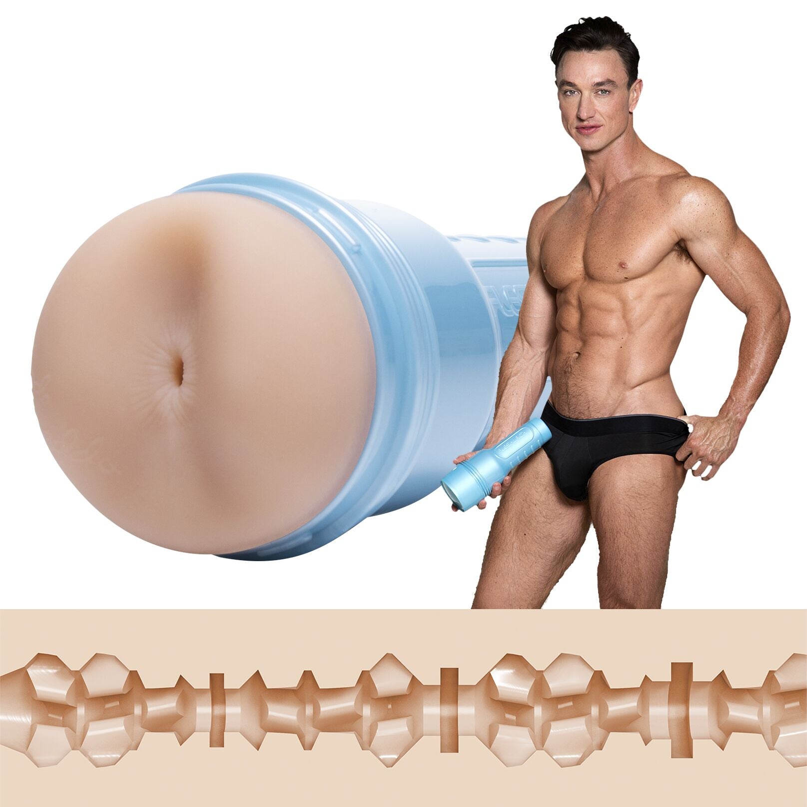 Fleshlight Мастурбатор-попка Fleshjack Boys Cade Maddox Alpha