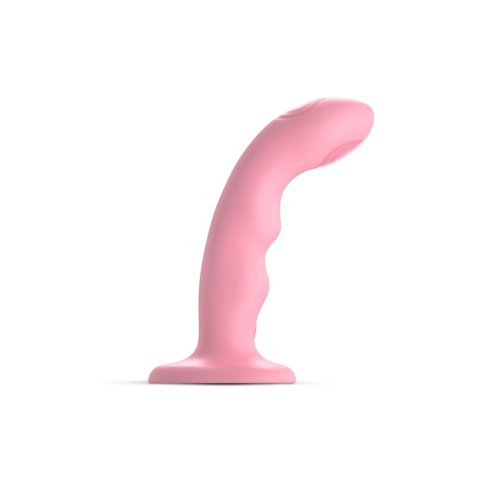 Насадка для страпона з подвійною точковою пульсацією Strap-On-Me TAPPING DILDO WAVE