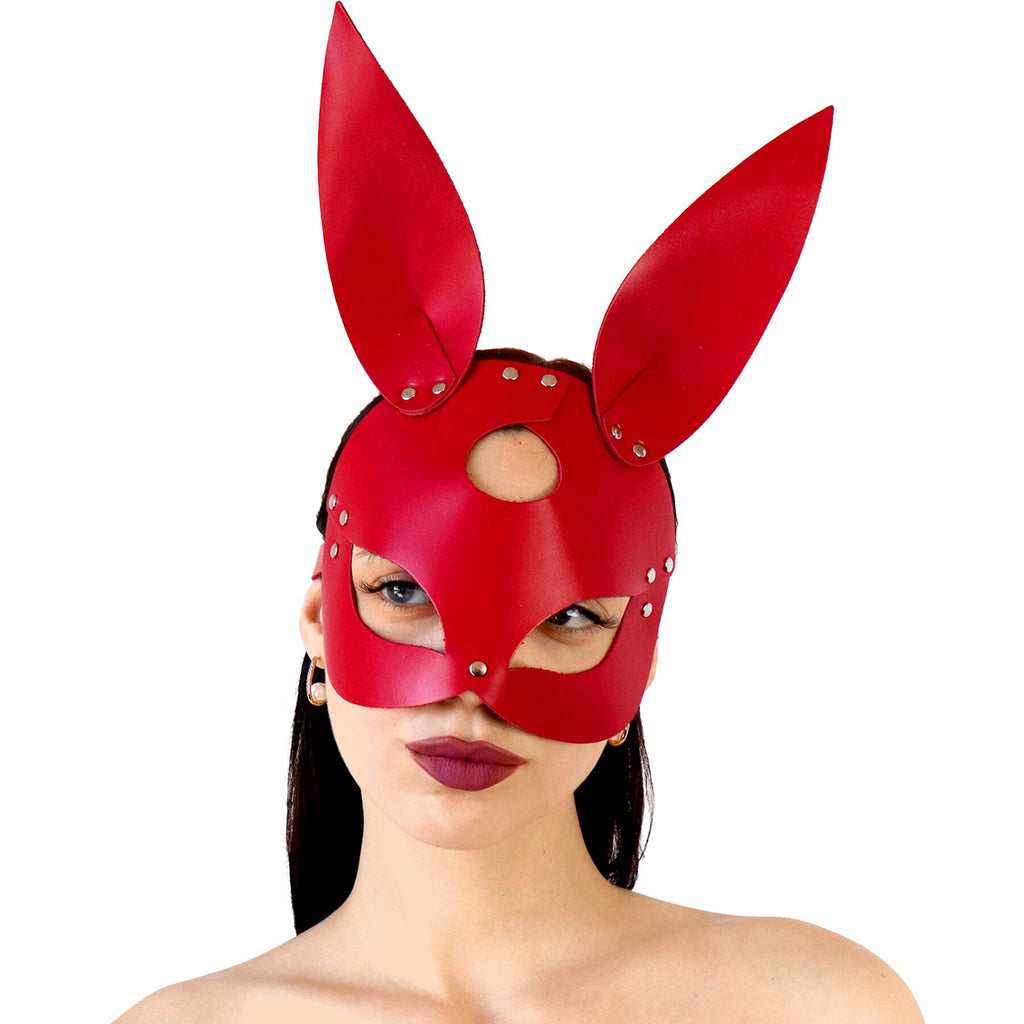 Шкіряна маска Зайчика Art of Sex Bunny