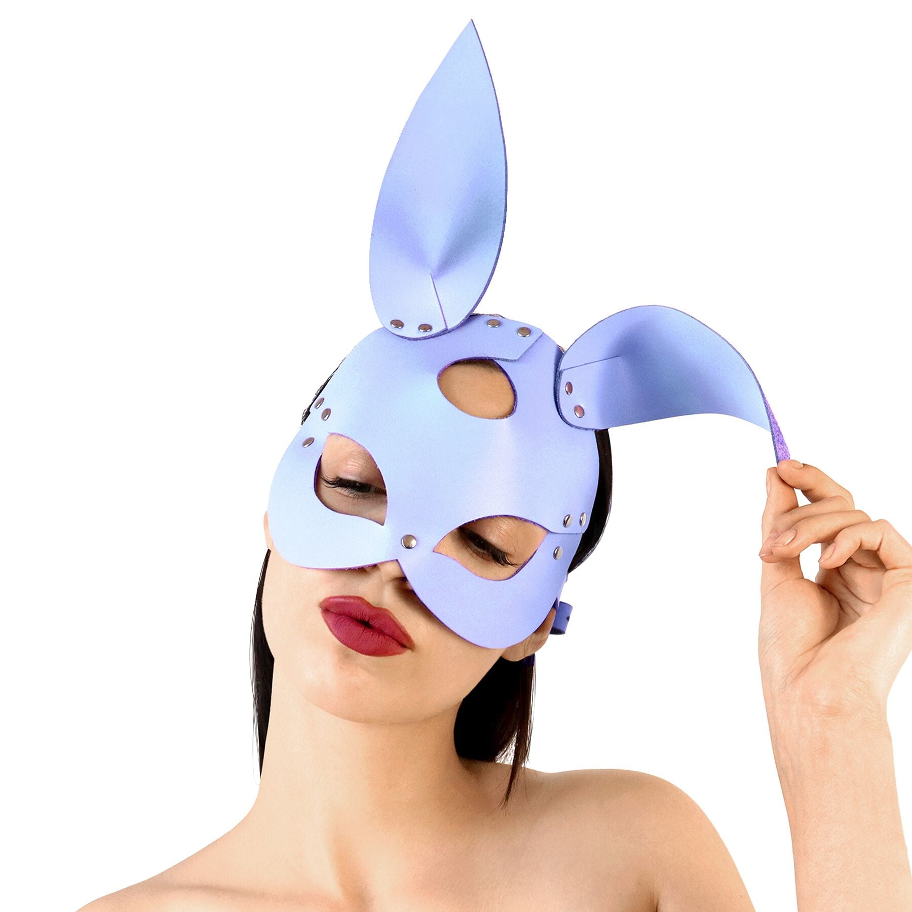 Шкіряна маска Зайчика Art of Sex Bunny