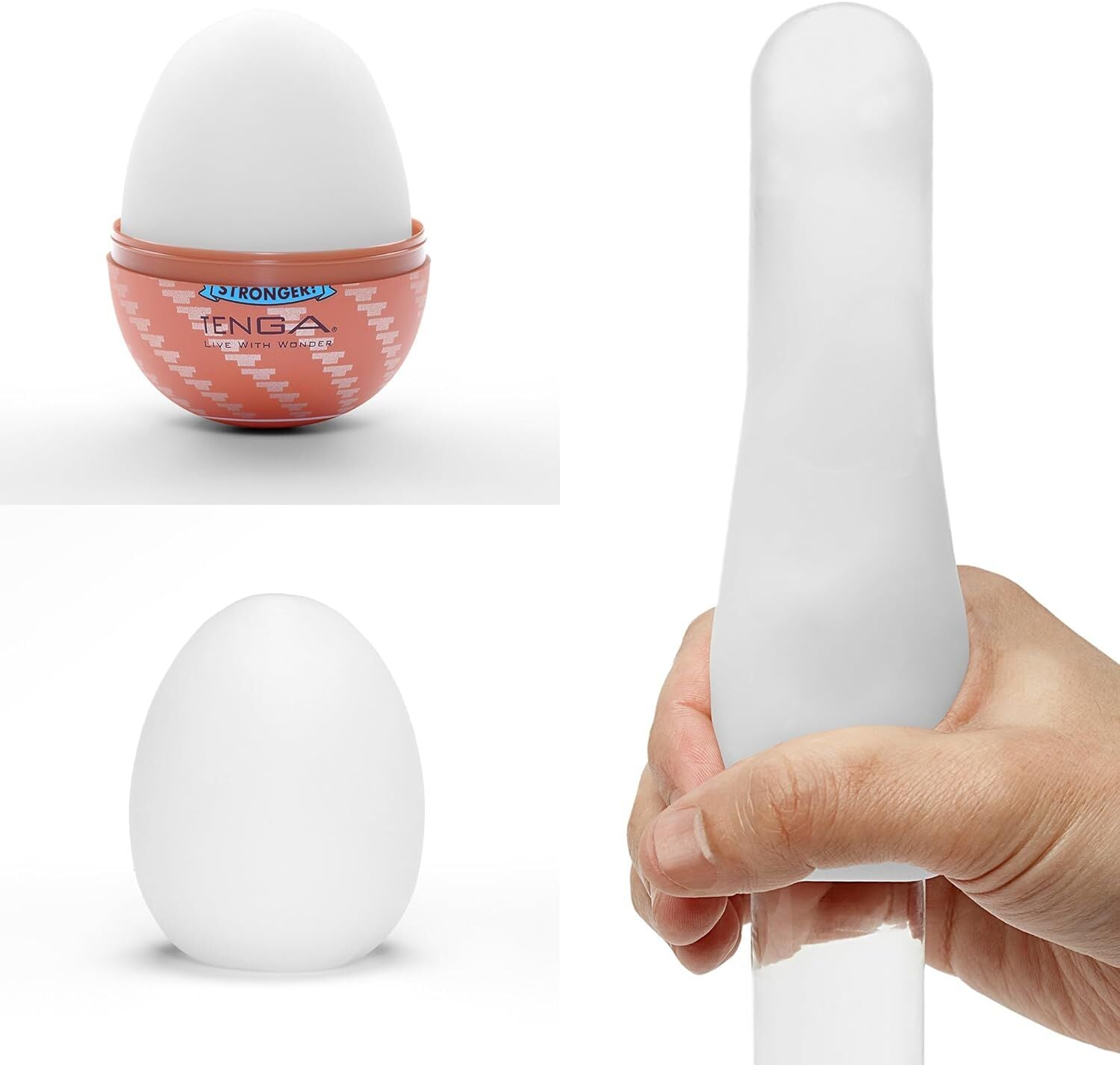 Набір мастурбаторів-яєць Tenga Egg Hard Boilded II Pack 6 яєць