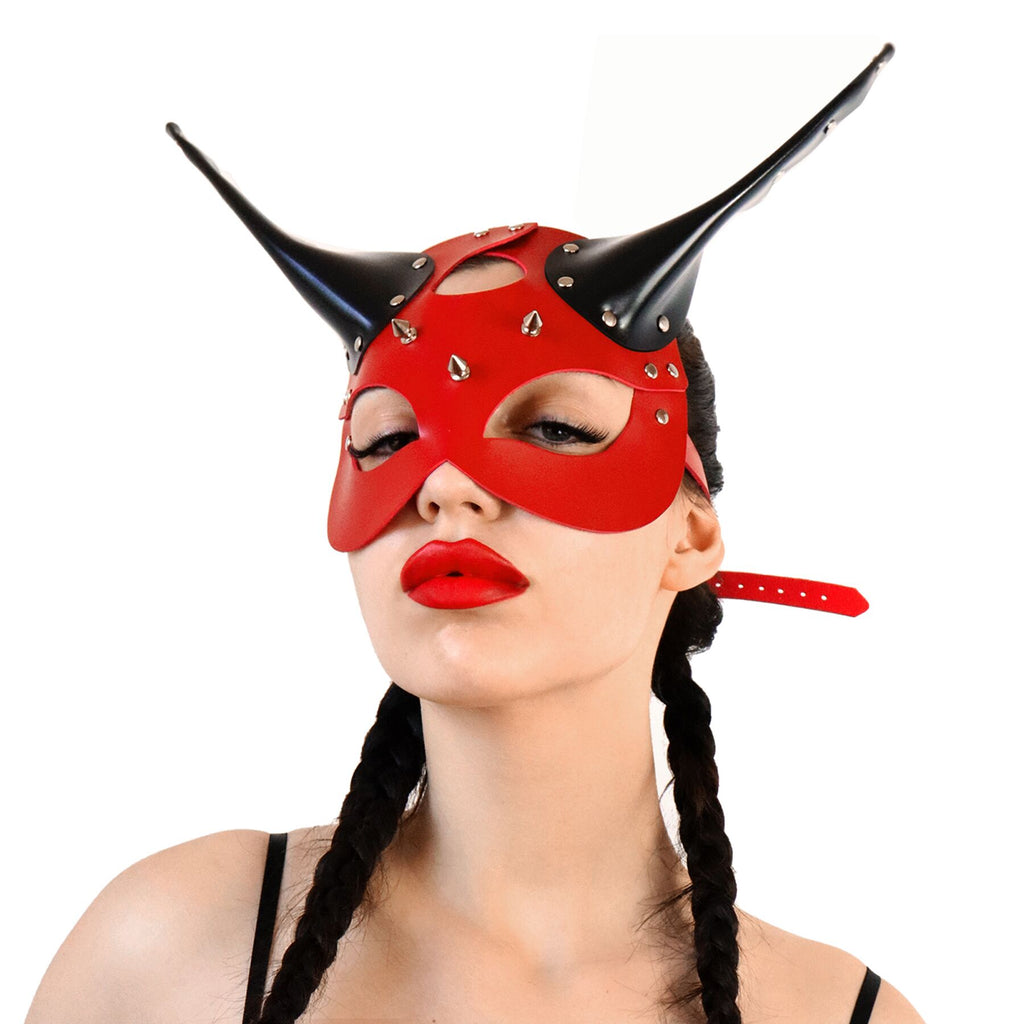 Шкіряна маска Art of Sex Lucifer