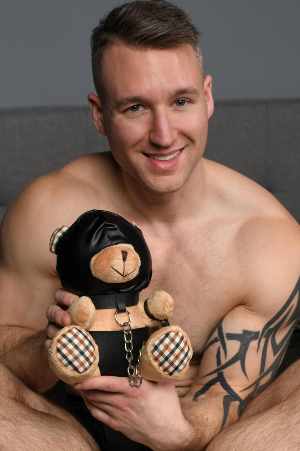 плюшевий ведмедик hooded teddy bear бдсм