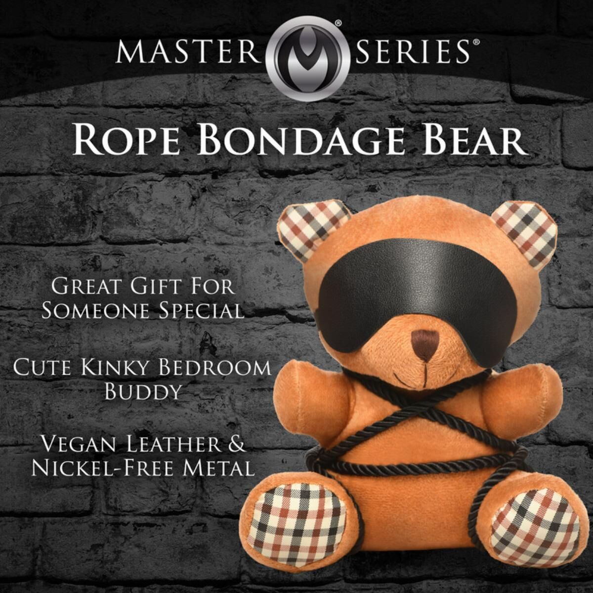 плюшевий ведмедик rope teddy bear бдсм