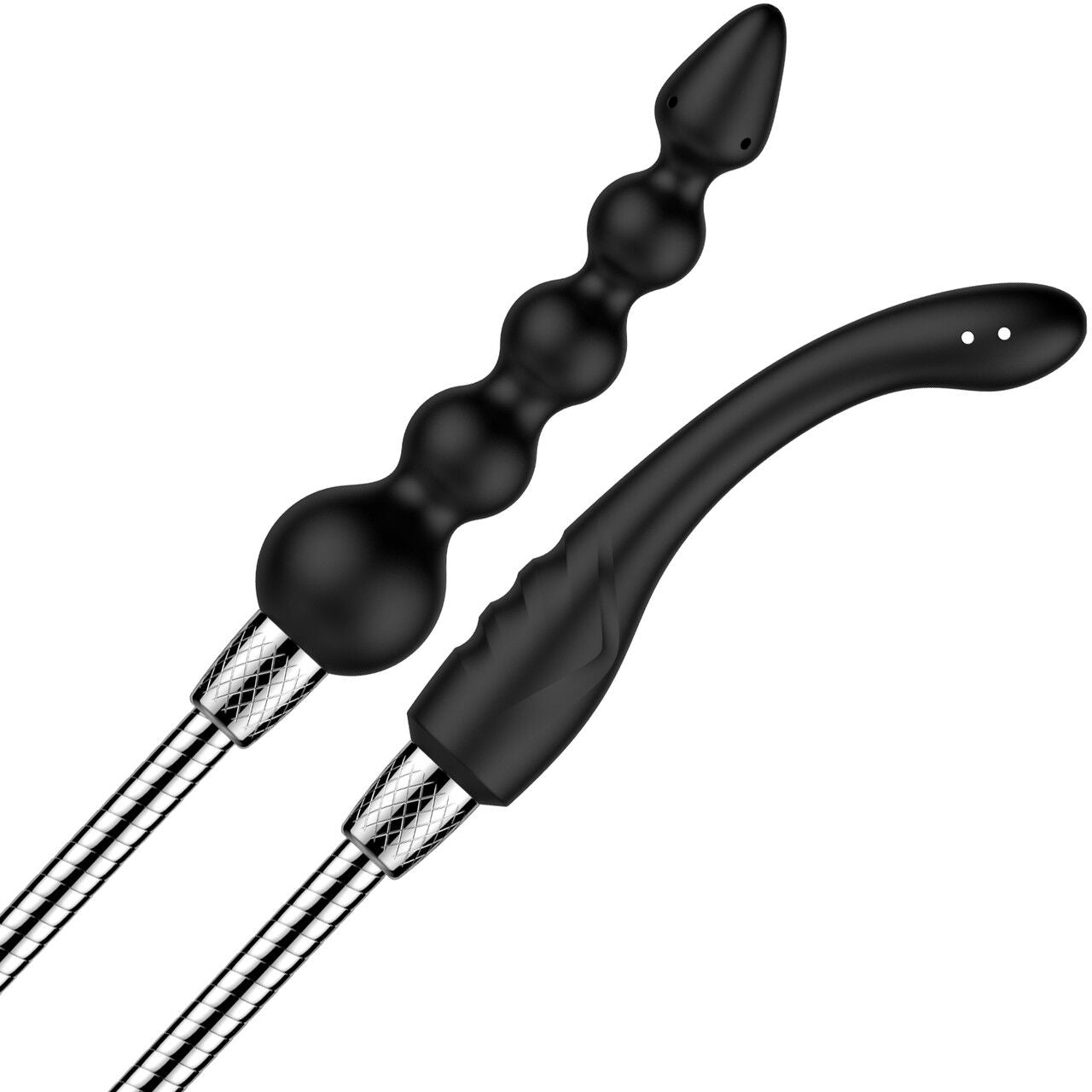 Набір анальних насадок для душу Nexus Advanced Shower Douche Duo Kit - Black