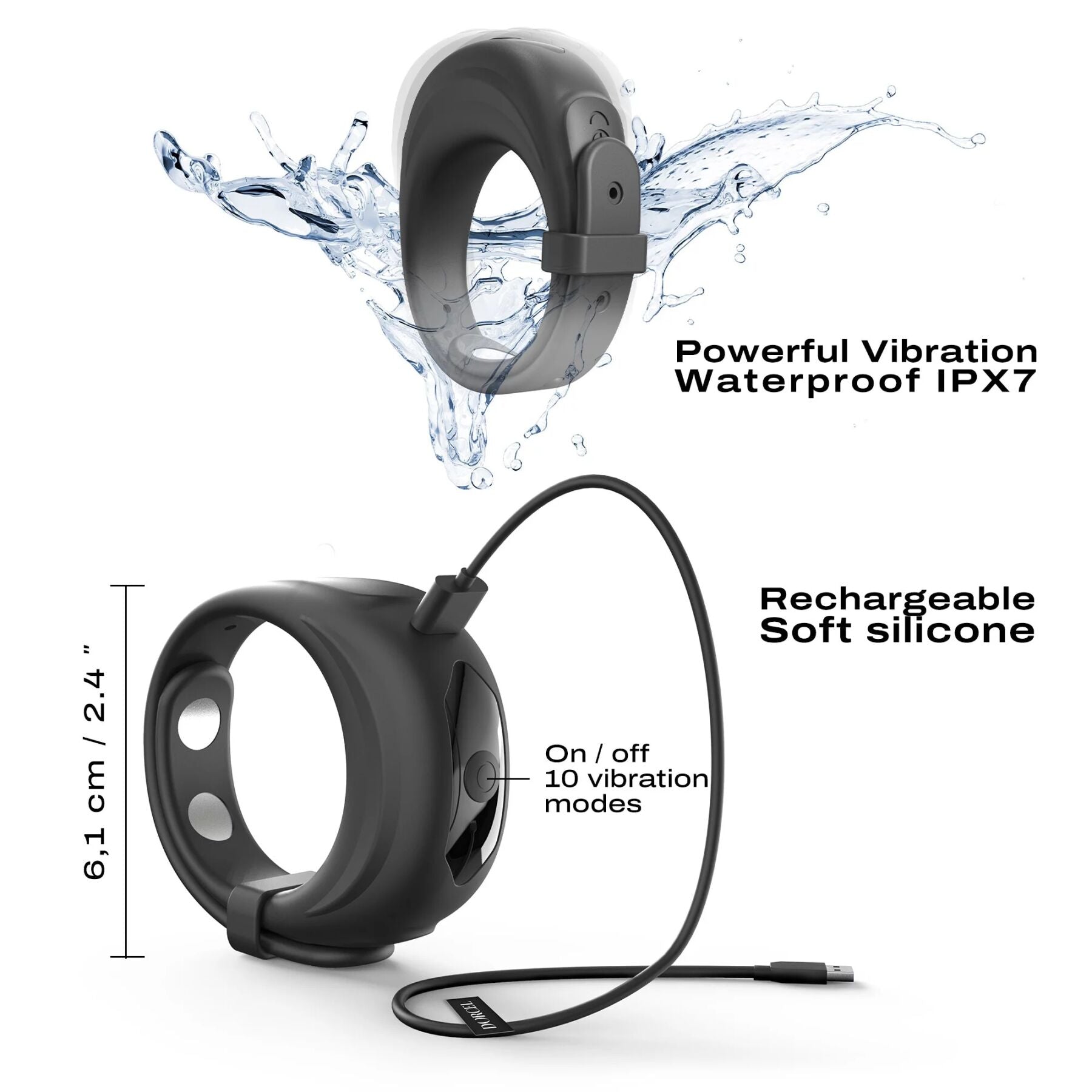 Ерекційне віброкільце Dorcel Fit Vibe Ring