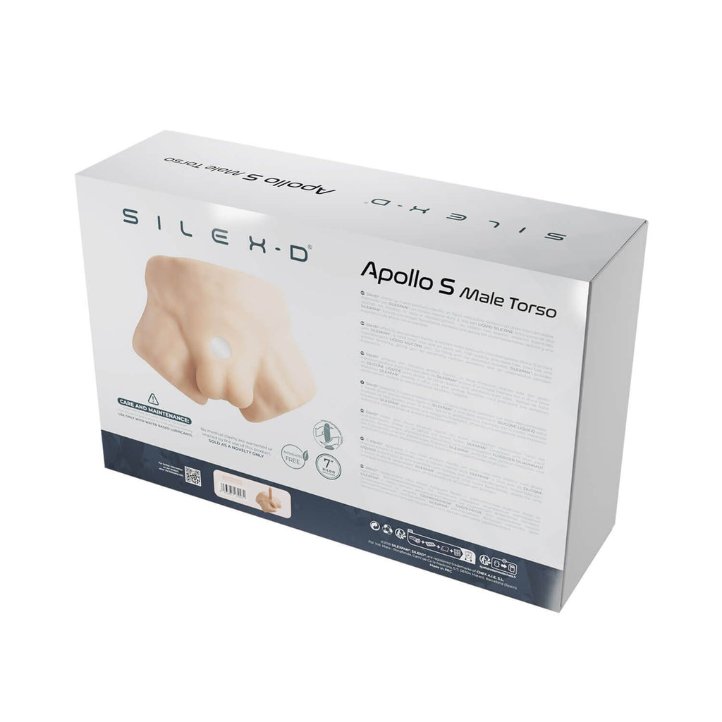 Півторс з фалоімітатором на присосці SilexD Apollo S Male Torso