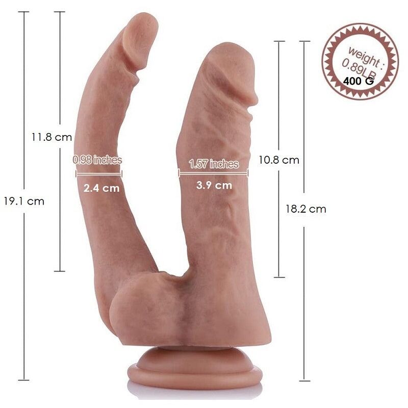 Подвійний фалоімітатор для секс-машин Hismith Double Penetrator