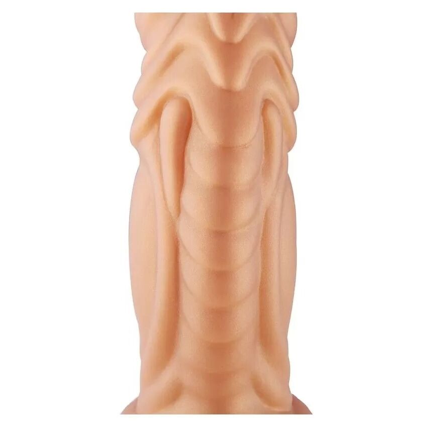Фалоімітатор для секс-машин Hismith Slightly Curved Silicone Dildo Monster Series