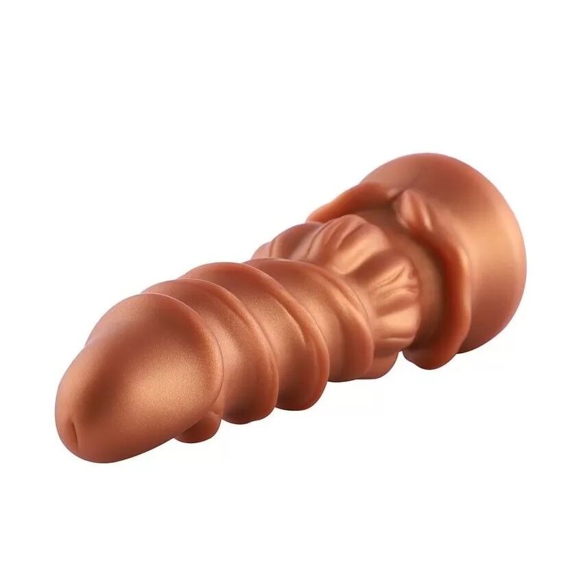 Фалоімітатор для секс-машин Hismith Spiral Grain Silicone Dildo Monster Series