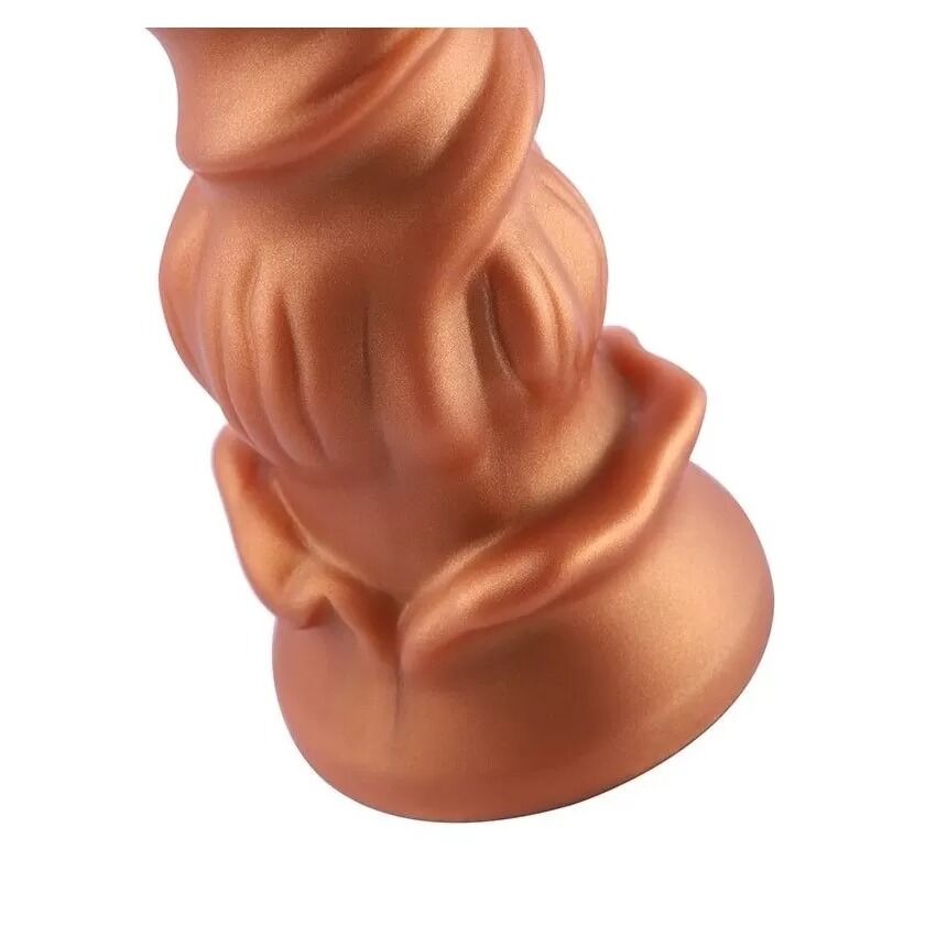 Фалоімітатор для секс-машин Hismith Spiral Grain Silicone Dildo Monster Series