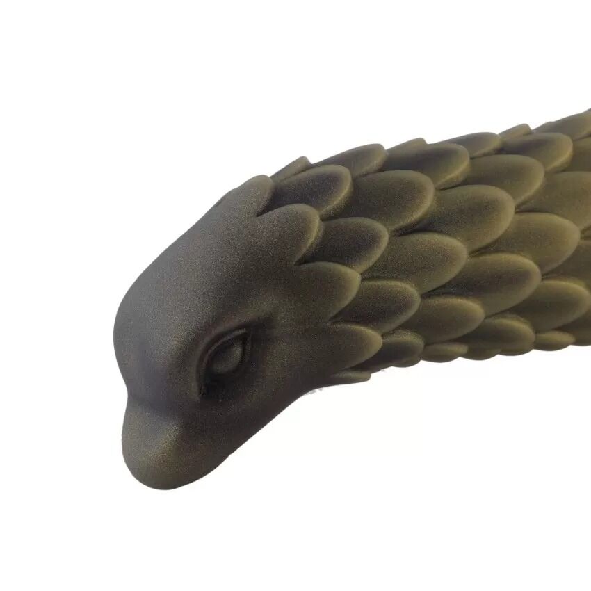 Фалоімітатор для секс-машин Hismith 8.5″ Squama Beast Silicone Dildo Monster Series