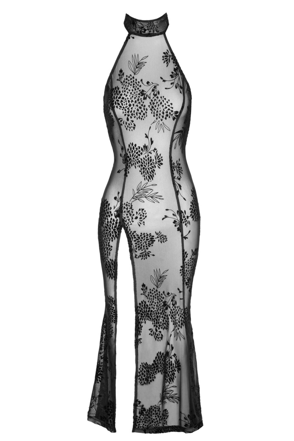 Довга сітчаста сукня Noir Handmade F239
