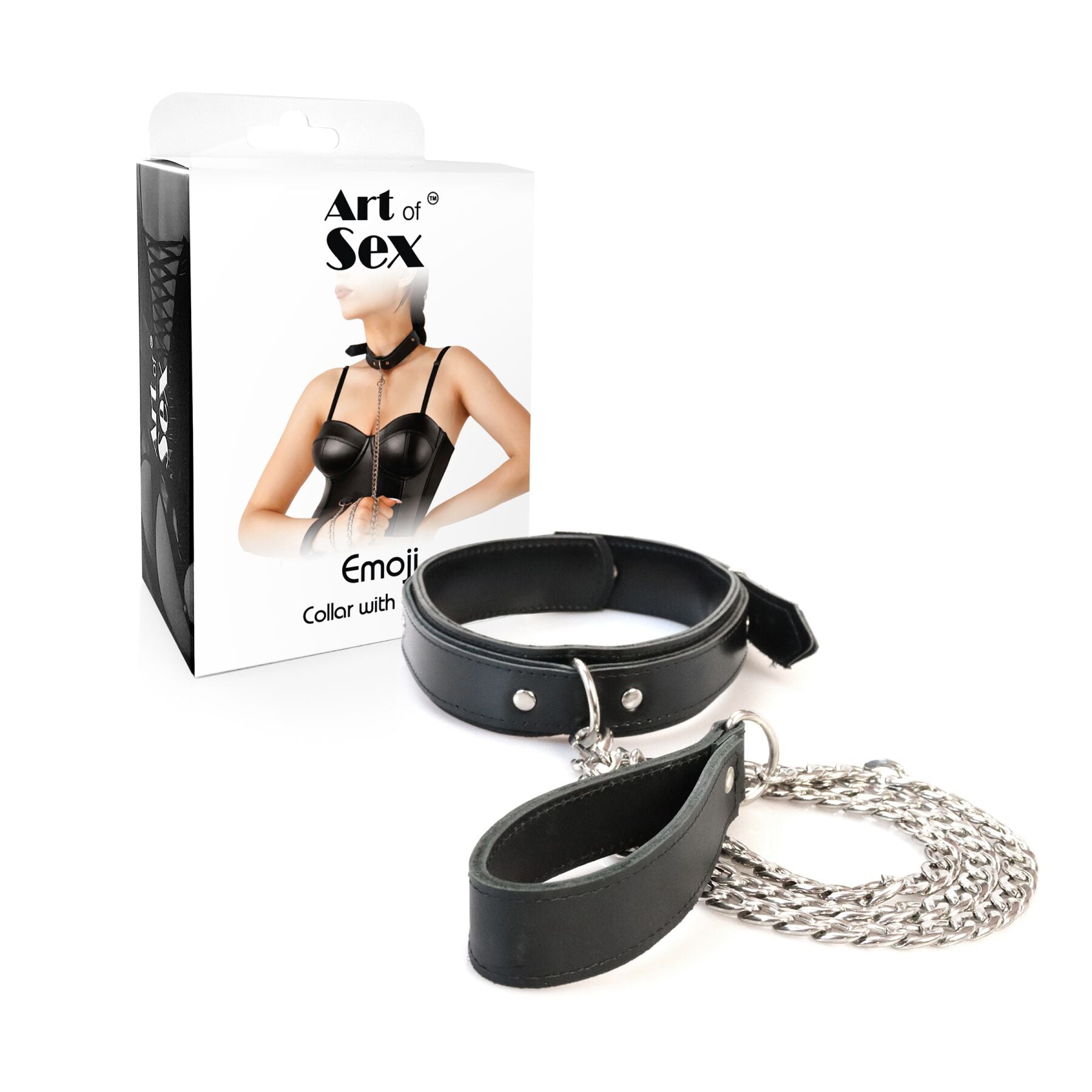 Нашийник Art of Sex Leash and Collar Emoji