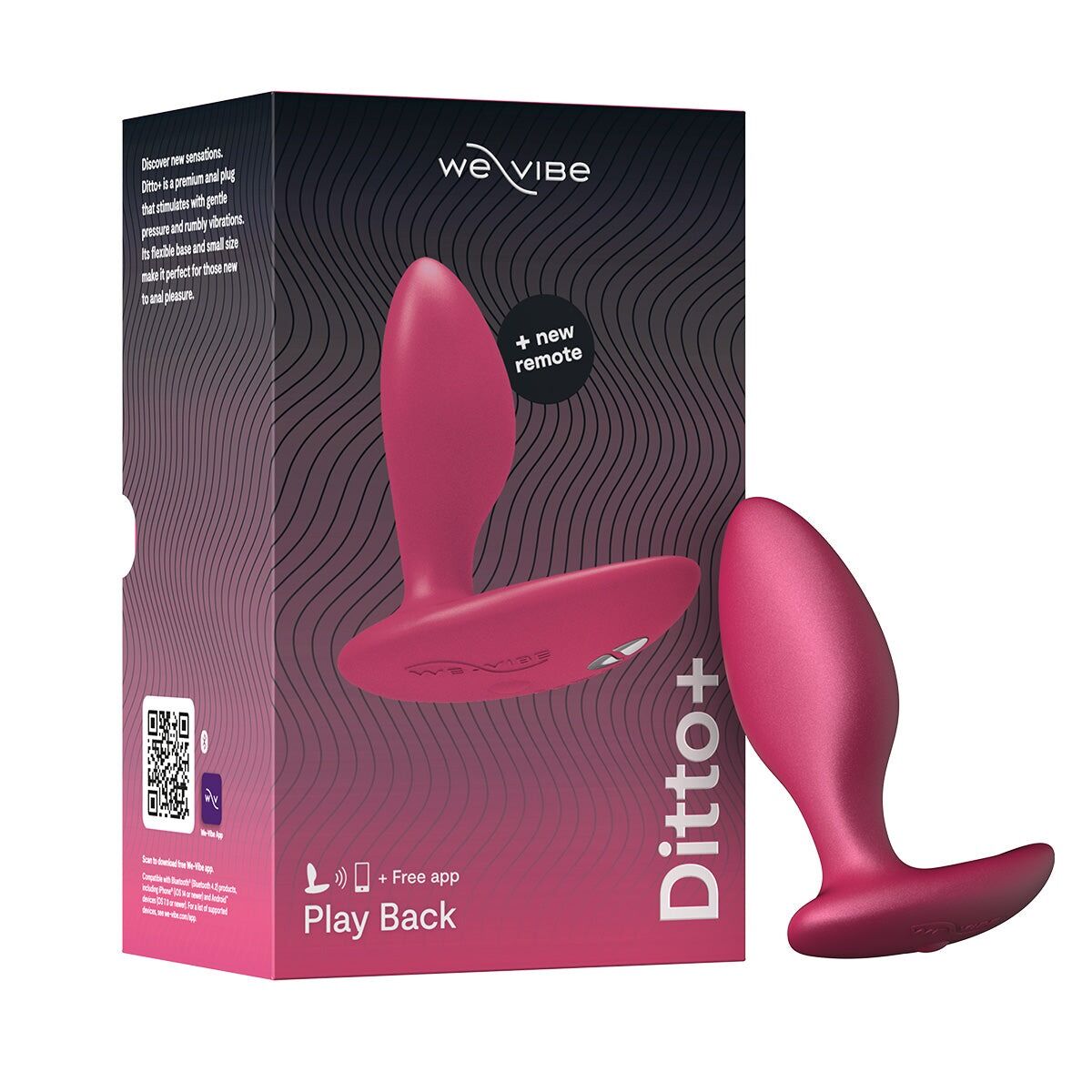 Анальна смарт-вібропробка We-Vibe Ditto+ Cosmic