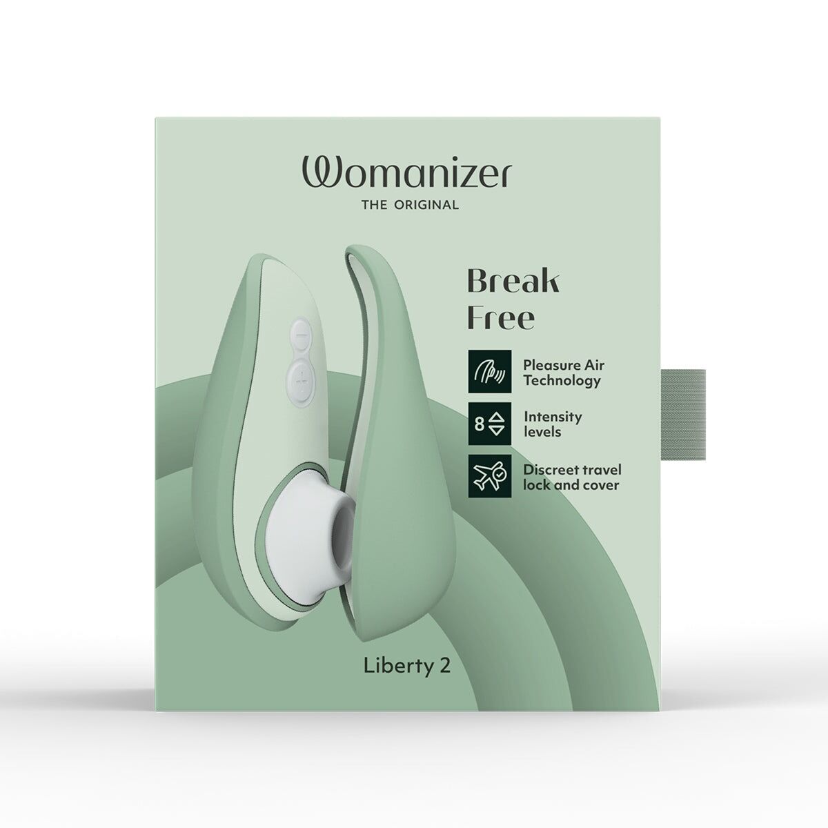Вакуумний кліторальний стимулятор Womanizer Liberty 2