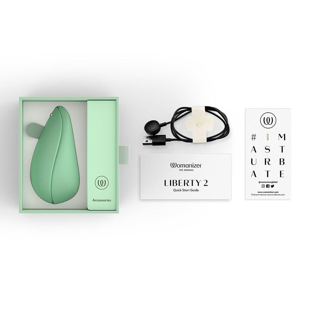 Вакуумний кліторальний стимулятор Womanizer Liberty 2