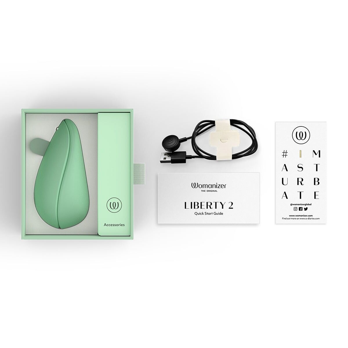 Вакуумний кліторальний стимулятор Womanizer Liberty 2
