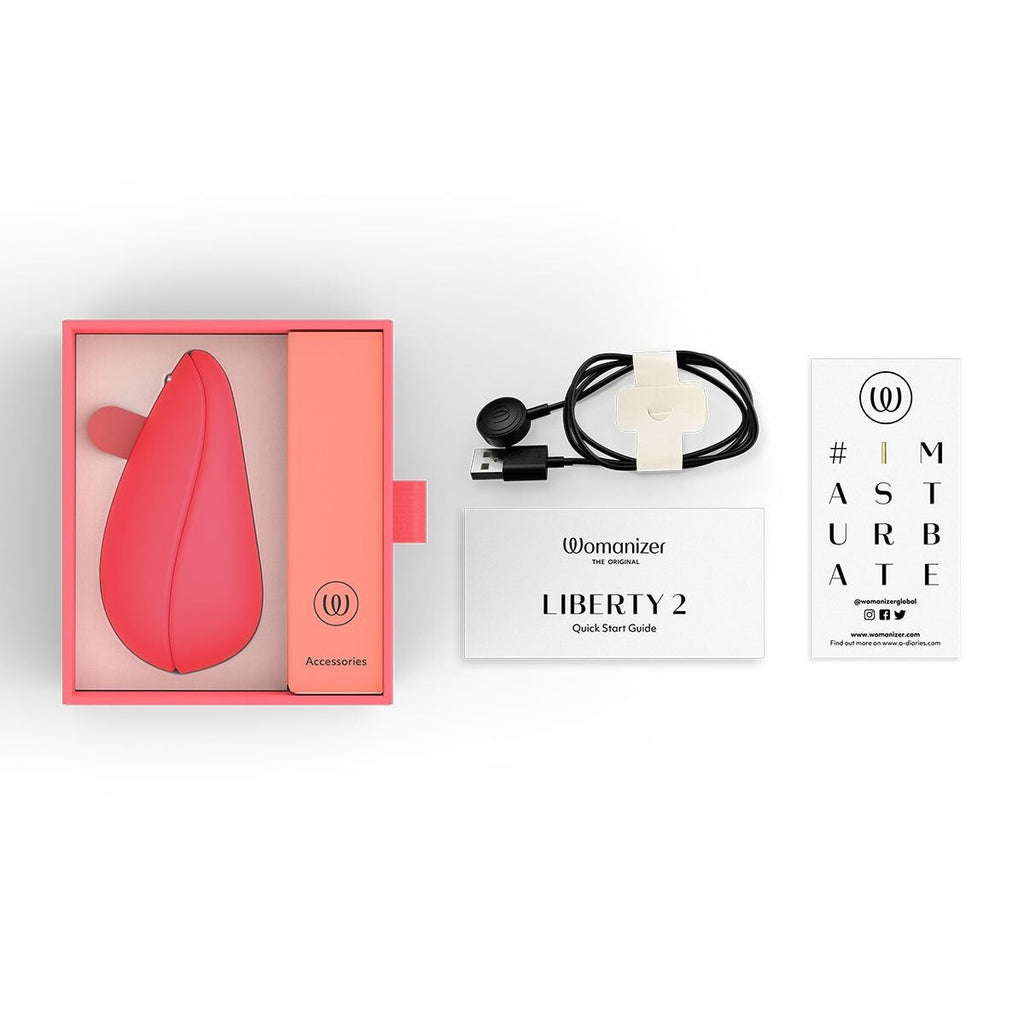 Вакуумний кліторальний стимулятор Womanizer Liberty 2