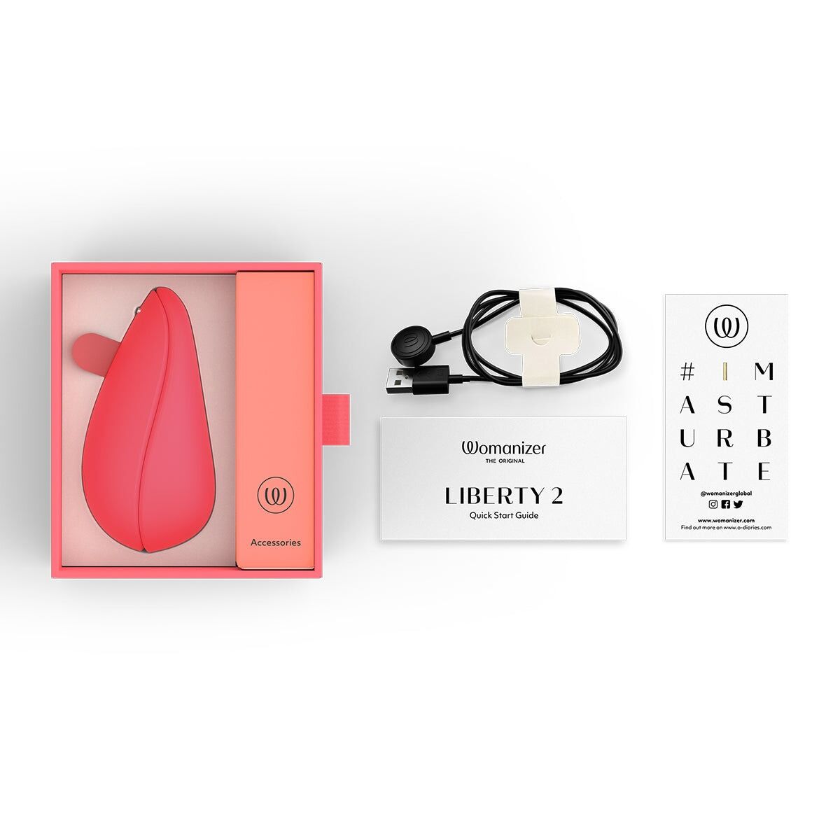 Вакуумний кліторальний стимулятор Womanizer Liberty 2