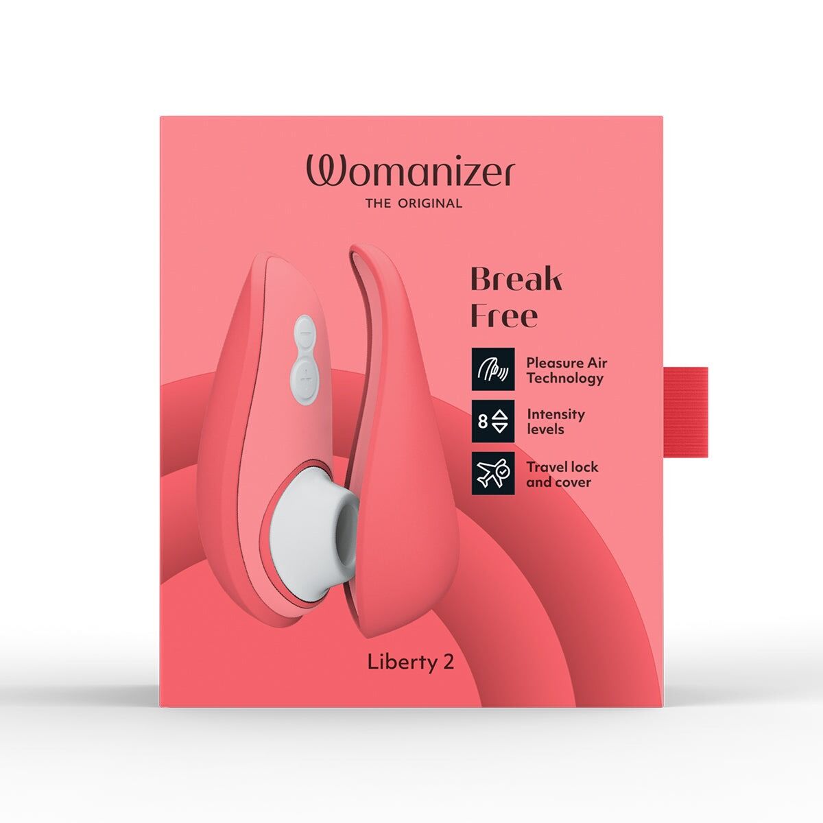 Вакуумний кліторальний стимулятор Womanizer Liberty 2