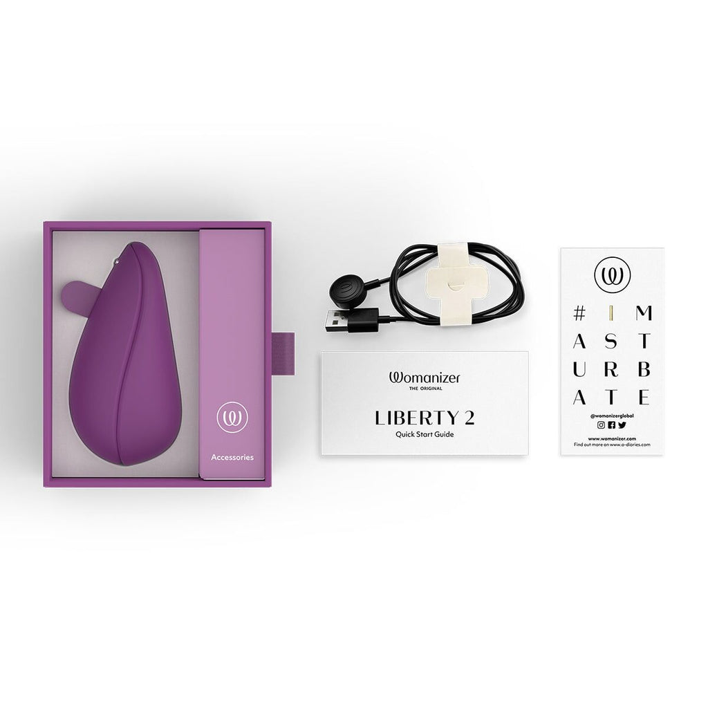 Вакуумний кліторальний стимулятор Womanizer Liberty 2