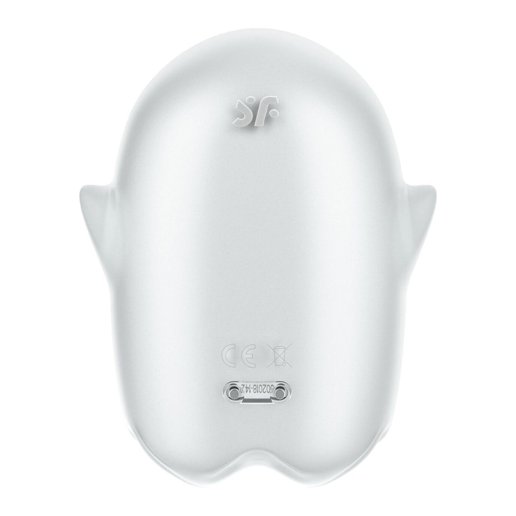 Вакуумний кліторальний стимулятор з вібрацією Satisfyer Glowing Ghost