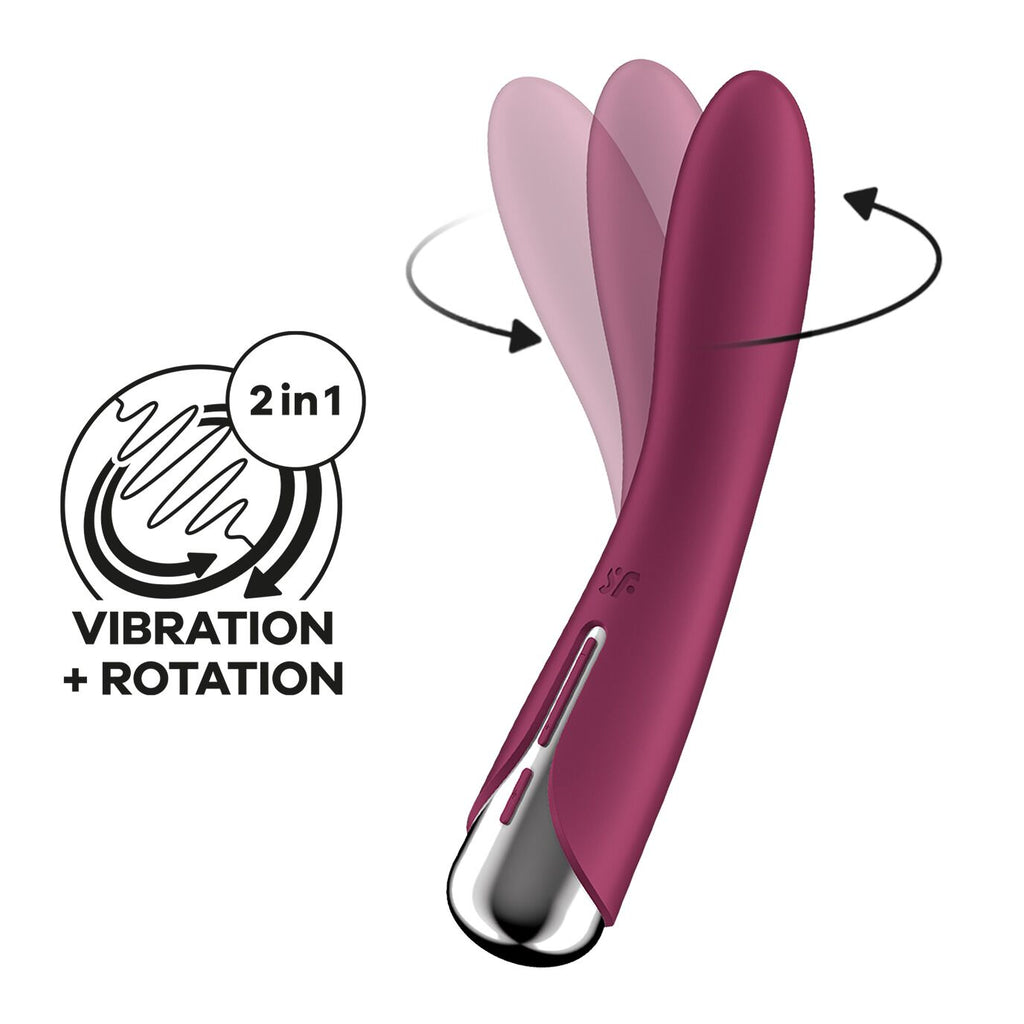 Вібратор точки G з обертанням Satisfyer Spinning Vibe 1