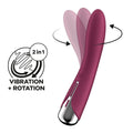 Вібратор точки G з обертанням Satisfyer Spinning Vibe 1