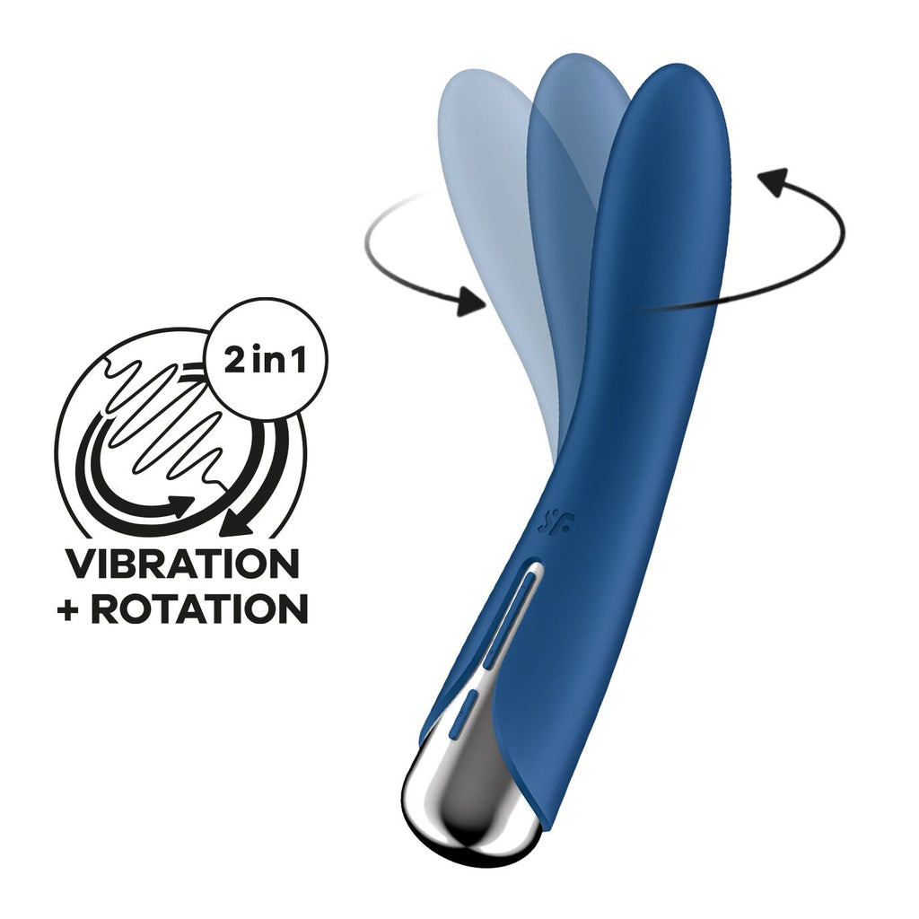 Вібратор точки G з обертанням Satisfyer Spinning Vibe 1