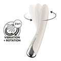 Вібратор точки G з обертанням Satisfyer Spinning Vibe 1 Beige
