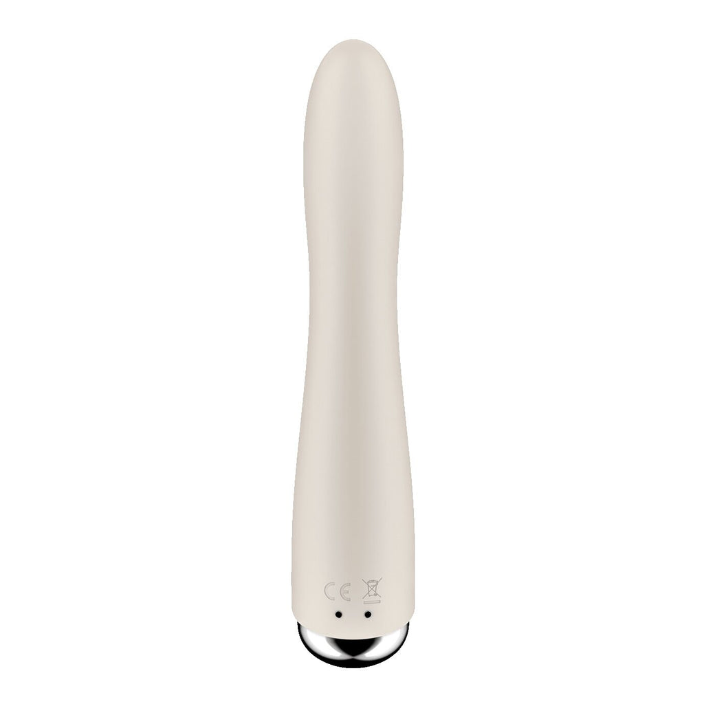 Вібратор точки G з обертанням Satisfyer Spinning Vibe 1 Beige