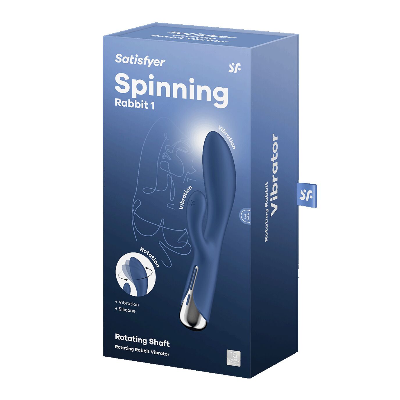 Вібратор-кролик з ротацією Satisfyer Spinning Rabbit 1