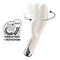 Вібратор-кролик з ротацією Satisfyer Spinning Rabbit 1 Beige