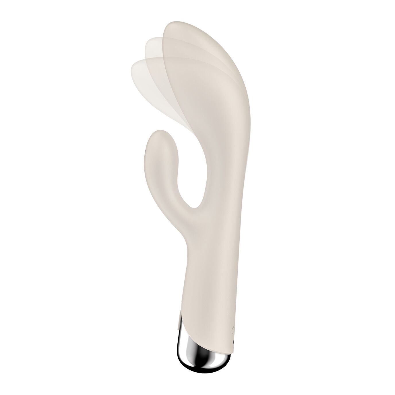 Вібратор-кролик з ротацією Satisfyer Spinning Rabbit 1 Beige