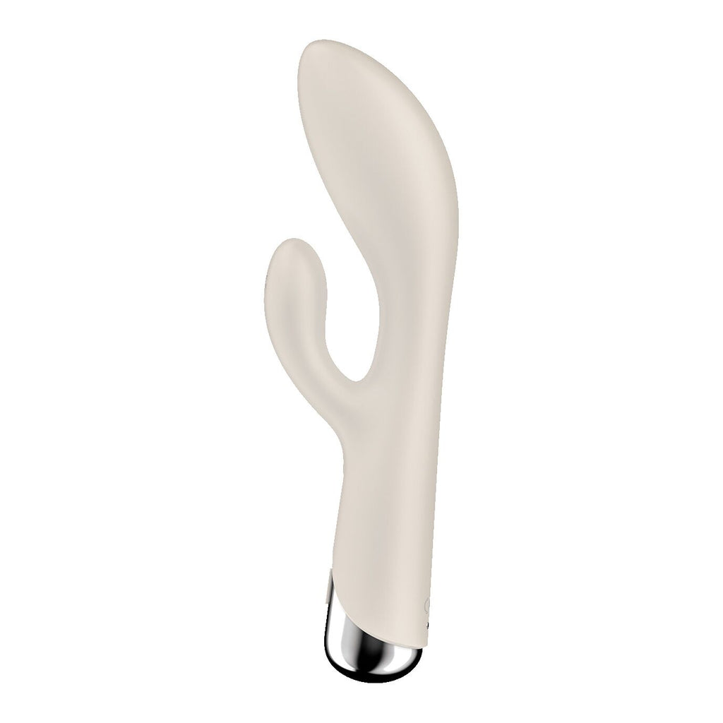 Вібратор-кролик з ротацією Satisfyer Spinning Rabbit 1 Beige