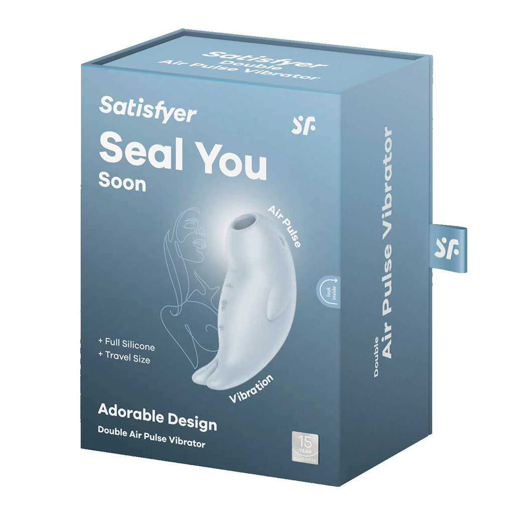 Вакуумний кліторальний стимулятор з вібрацією Satisfyer Seal You Soon