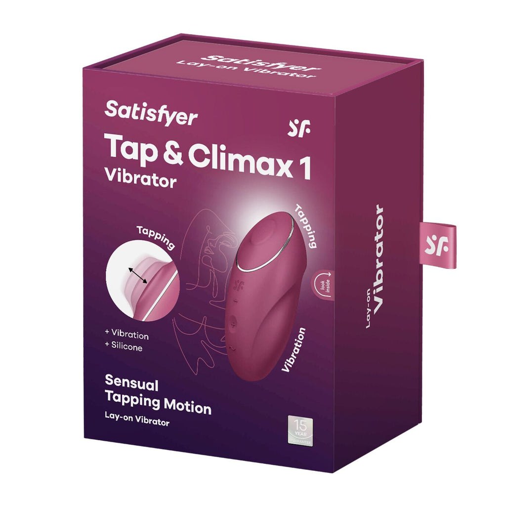 Вібростимулятор-пульсатор Satisfyer Tap & Climax 1