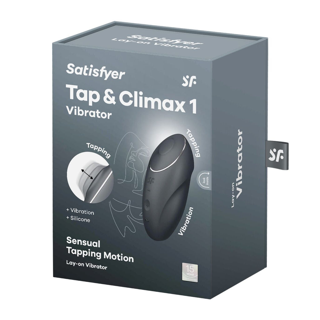 Вібростимулятор-пульсатор Satisfyer Tap & Climax 1