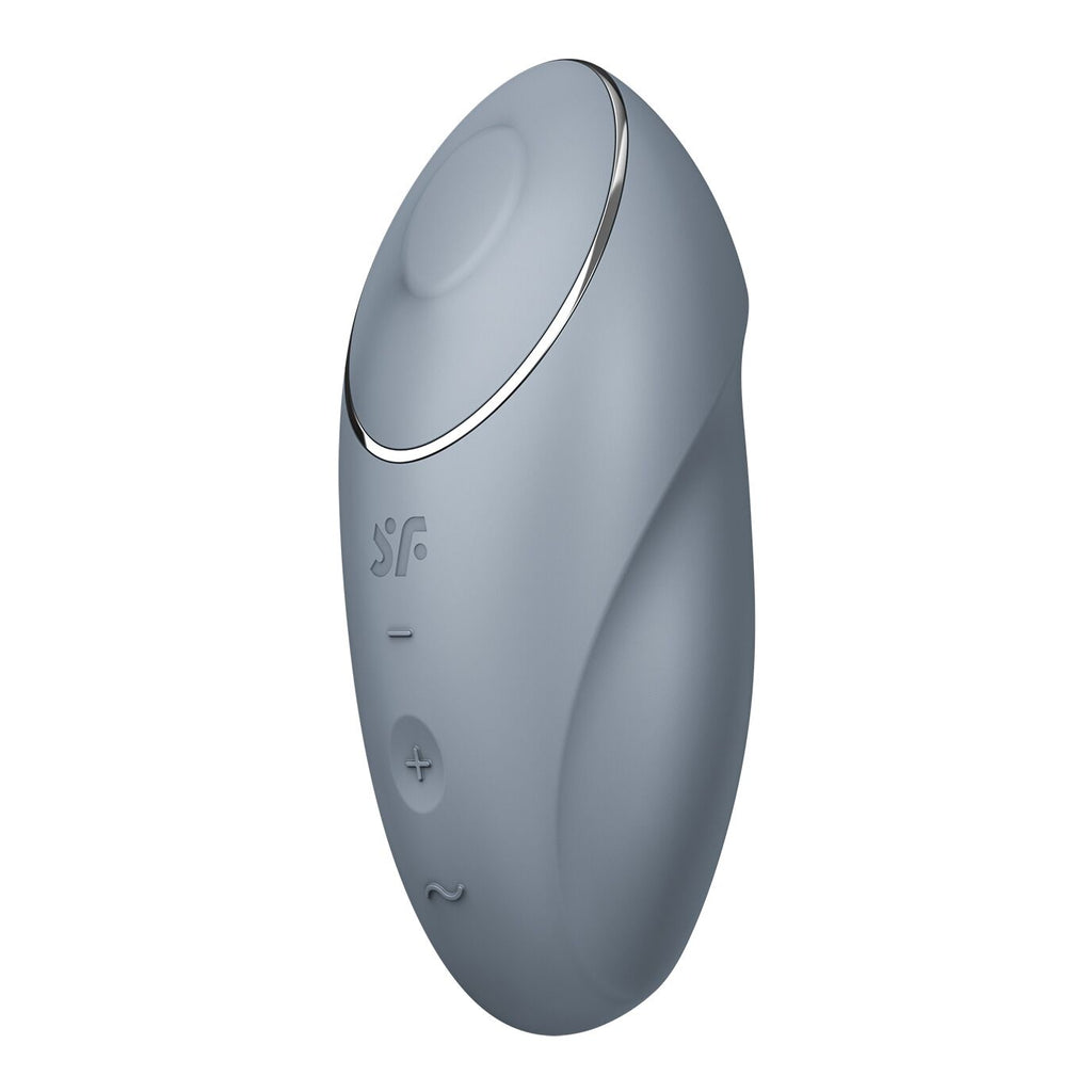 Вібростимулятор-пульсатор Satisfyer Tap & Climax 1 Bluegrey